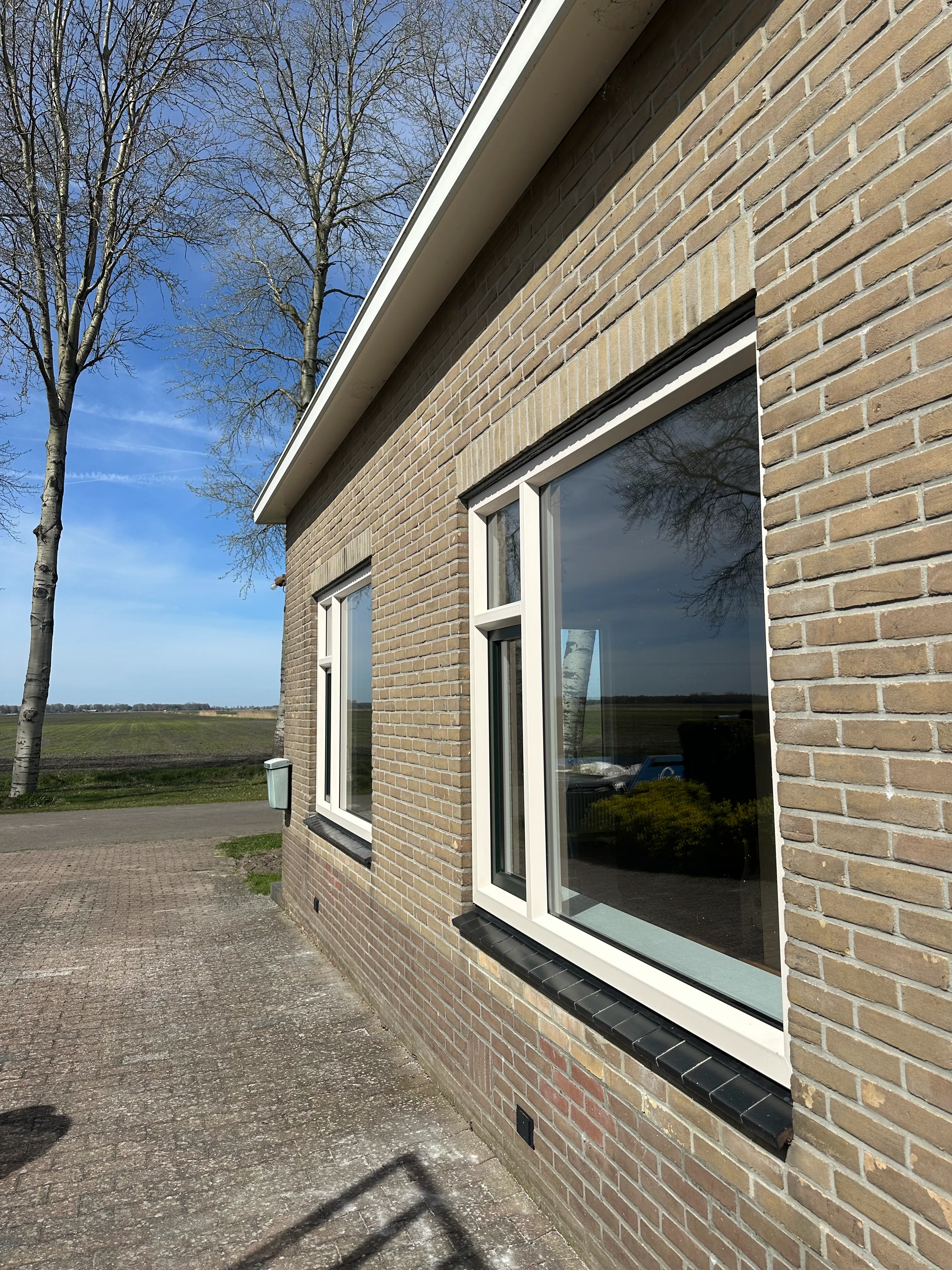 Schuifpui met triple glas, in aanmerking voor Nij Begun subsidie