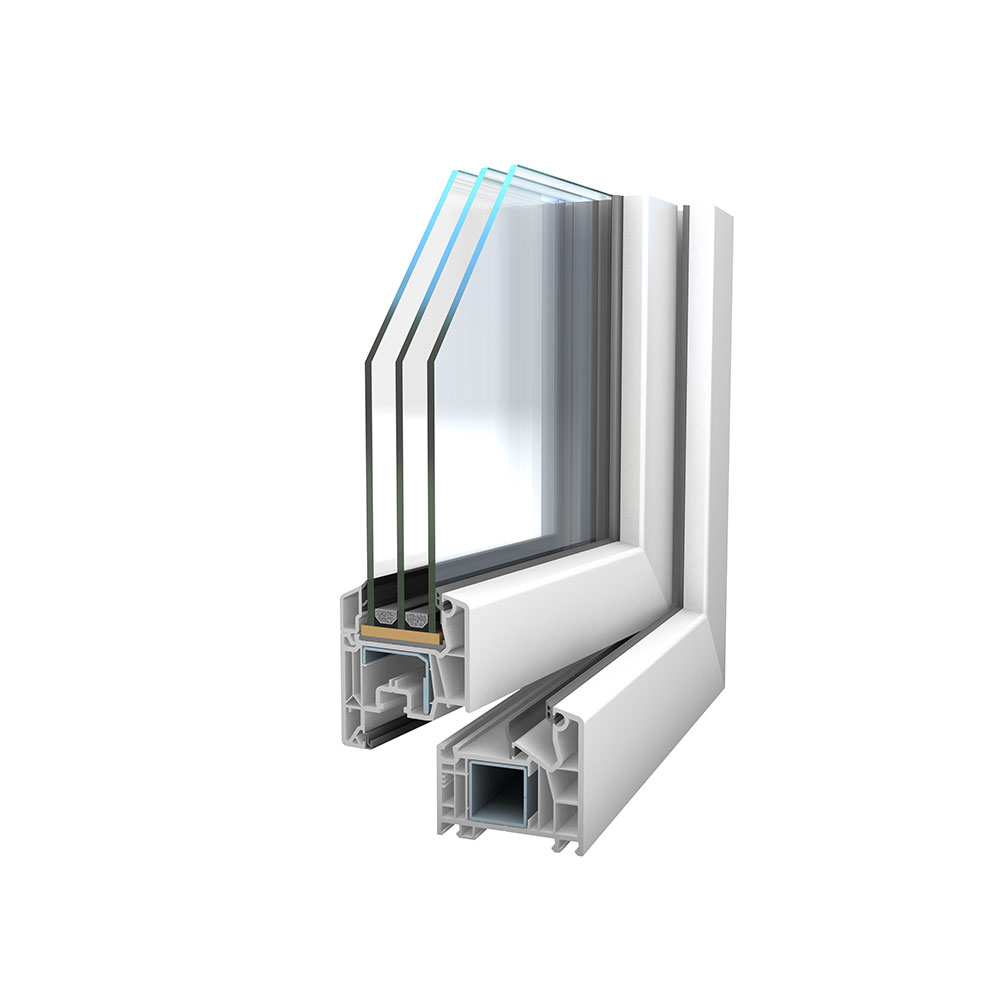 Productfoto van VEKA Softline 76 MD kunststof kozijnprofiel