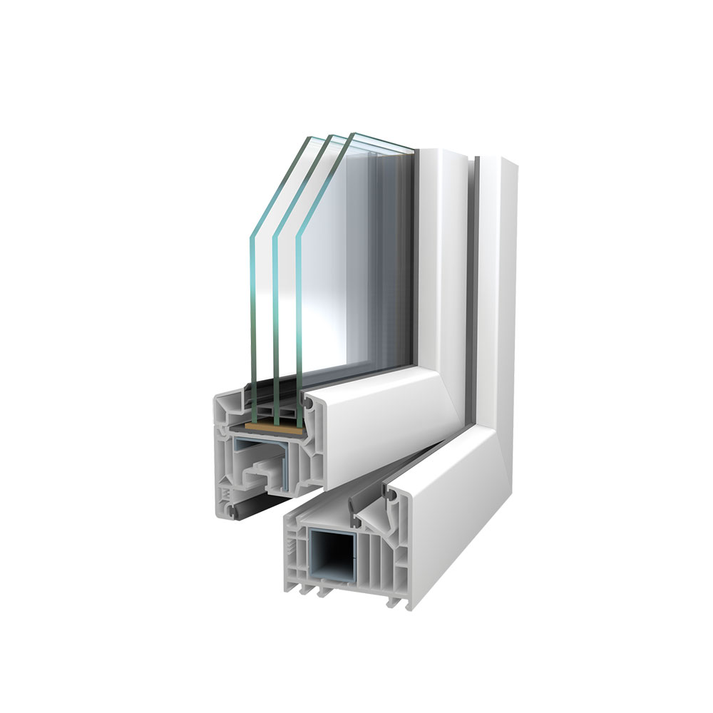 Productfoto van VEKA Softline 82 MD kunststof kozijnprofiel